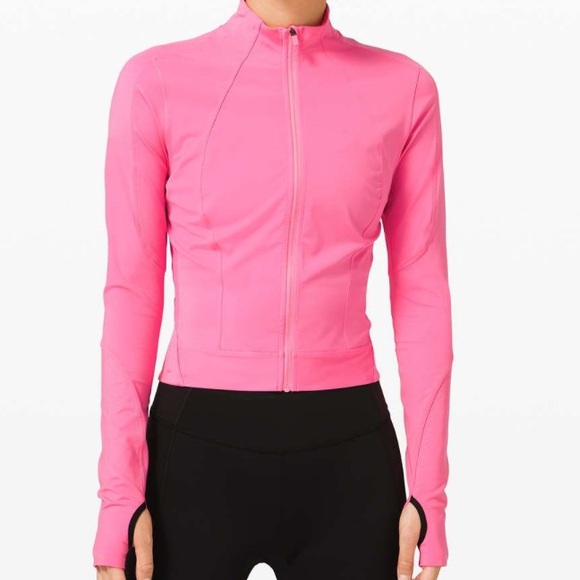 Lululemon Final Mile Jacket in Dark Prism Pink, size 6 - Picture 3 of 10